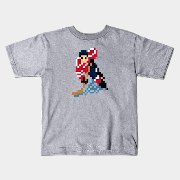 16-Bit Ice Hockey - Washington Kids T-Shirt by The Pixel League